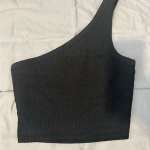 American Eagle Black Knit Tank